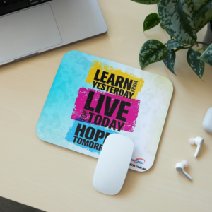 English Quote Mouse Pad