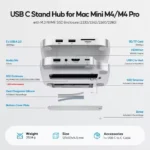 Mac Mini M4 or M4 Pro Docking Station